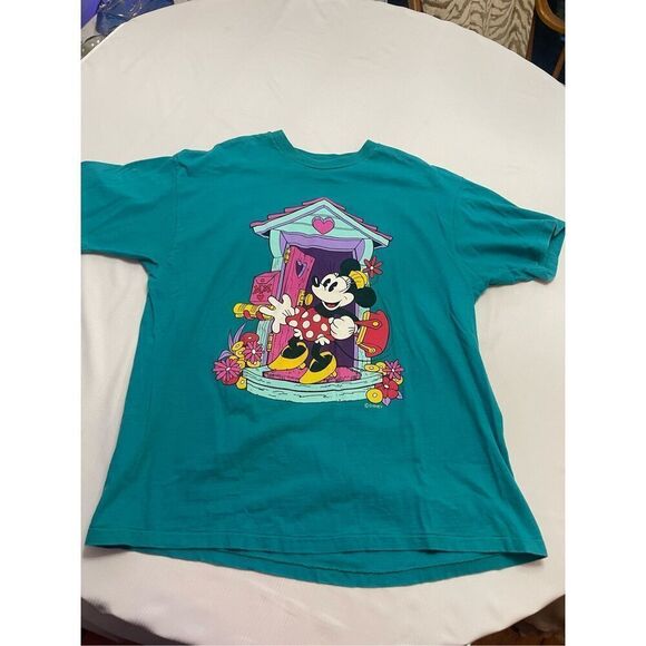Disney Minnie Mouse Hanes VTG Y2K Single Stitch T-Shirt Size XL - Picture 1 of 6